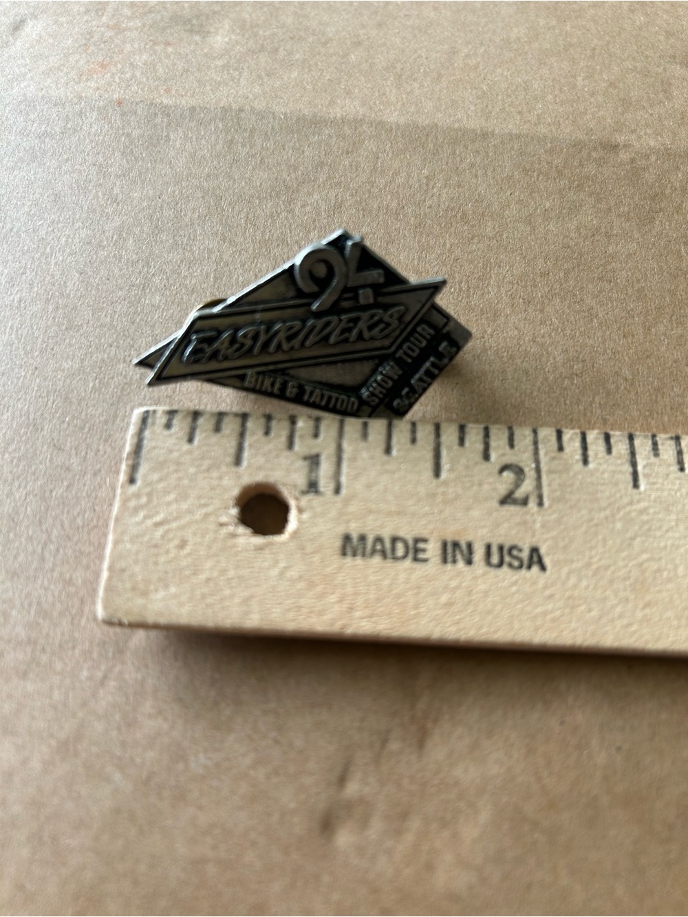 1994 Seattle Easy Rider Bike And Tattoo Show Tour Pin